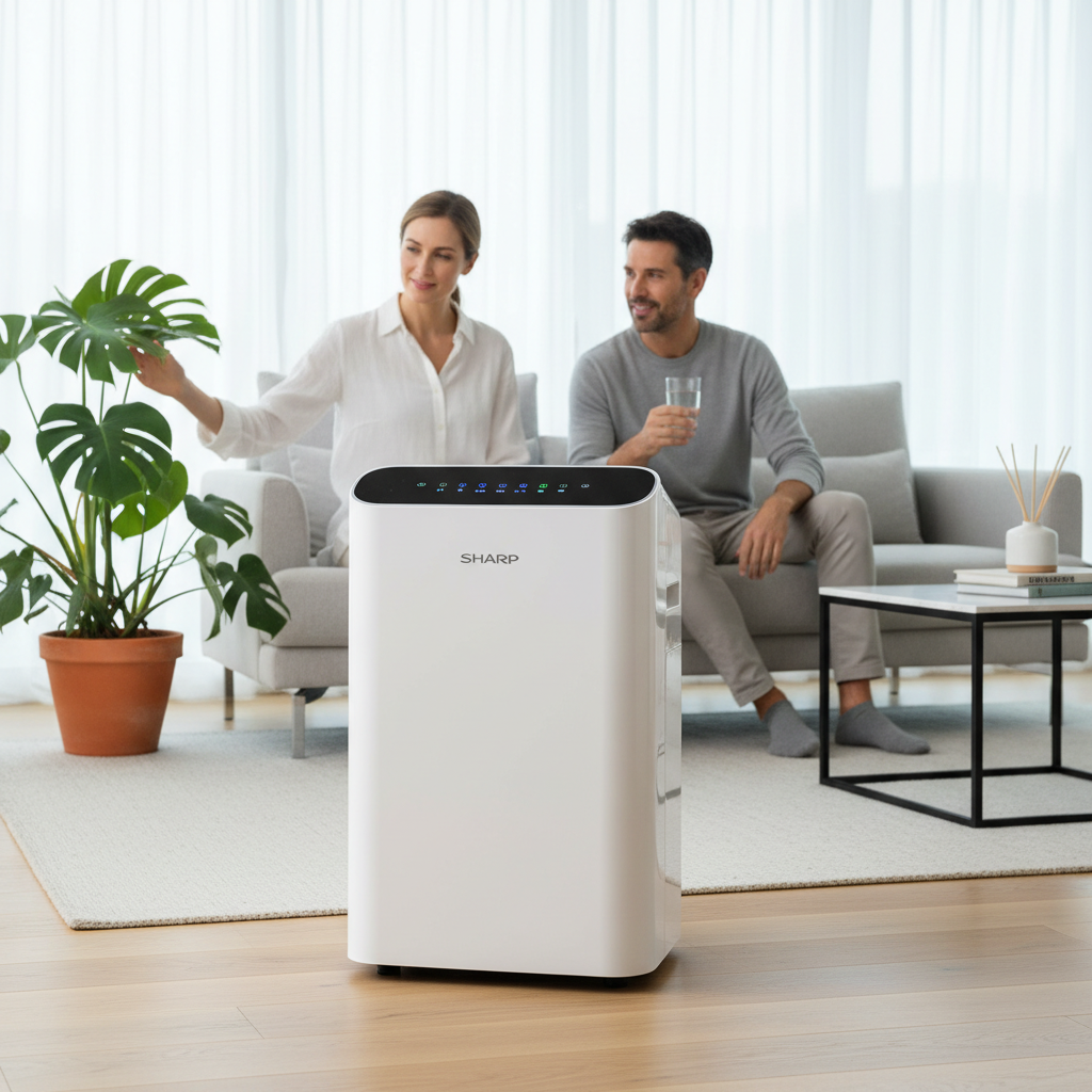 Review: Sharp KC-860U Plasmacluster Combo Air Purifier – Breathe Healthier